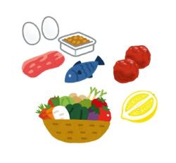 色々な食品のイラスト