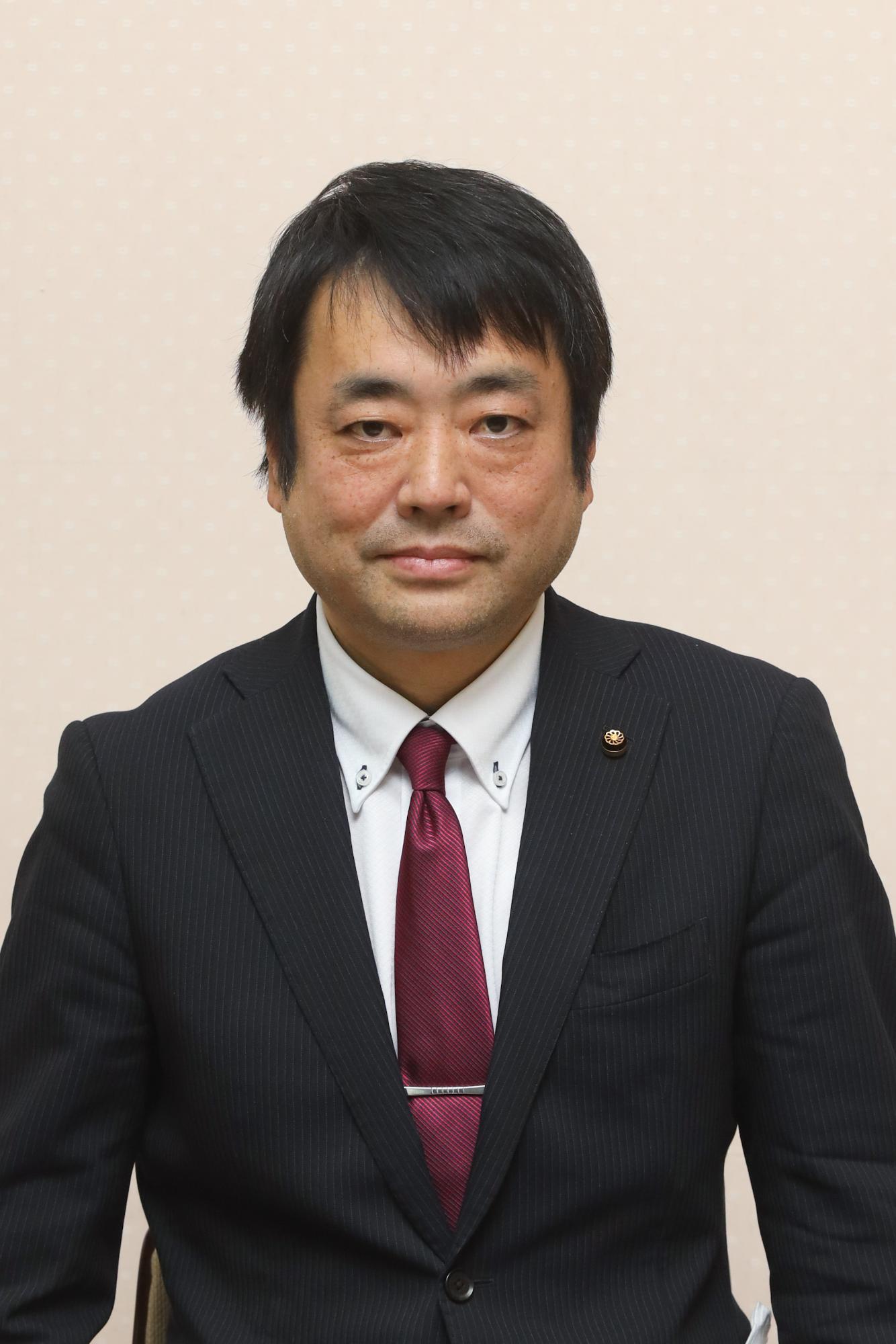 岡谷市議会議長 吉田浩さんの写真