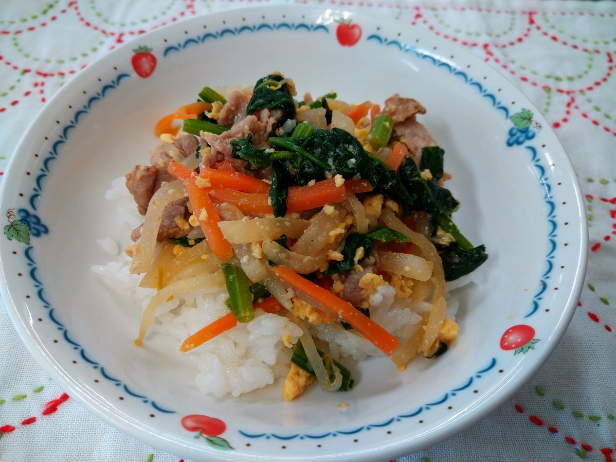 ビビンバ丼