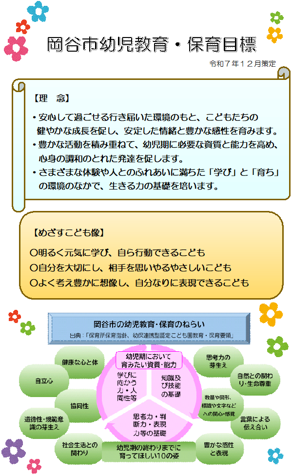 岡谷市幼児教育・保育大綱
