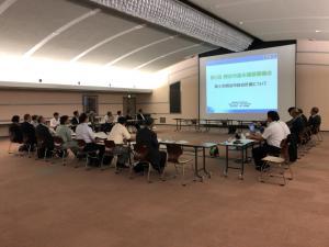 第1回岡谷市基本構想審議会の様子