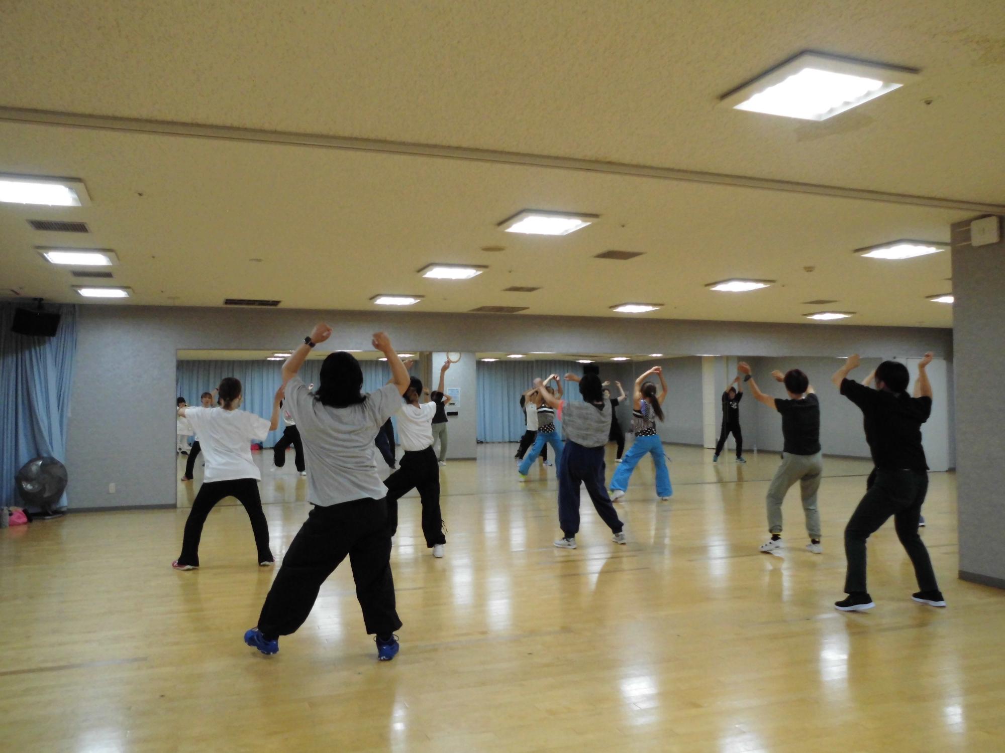 ラテンエアロ講座