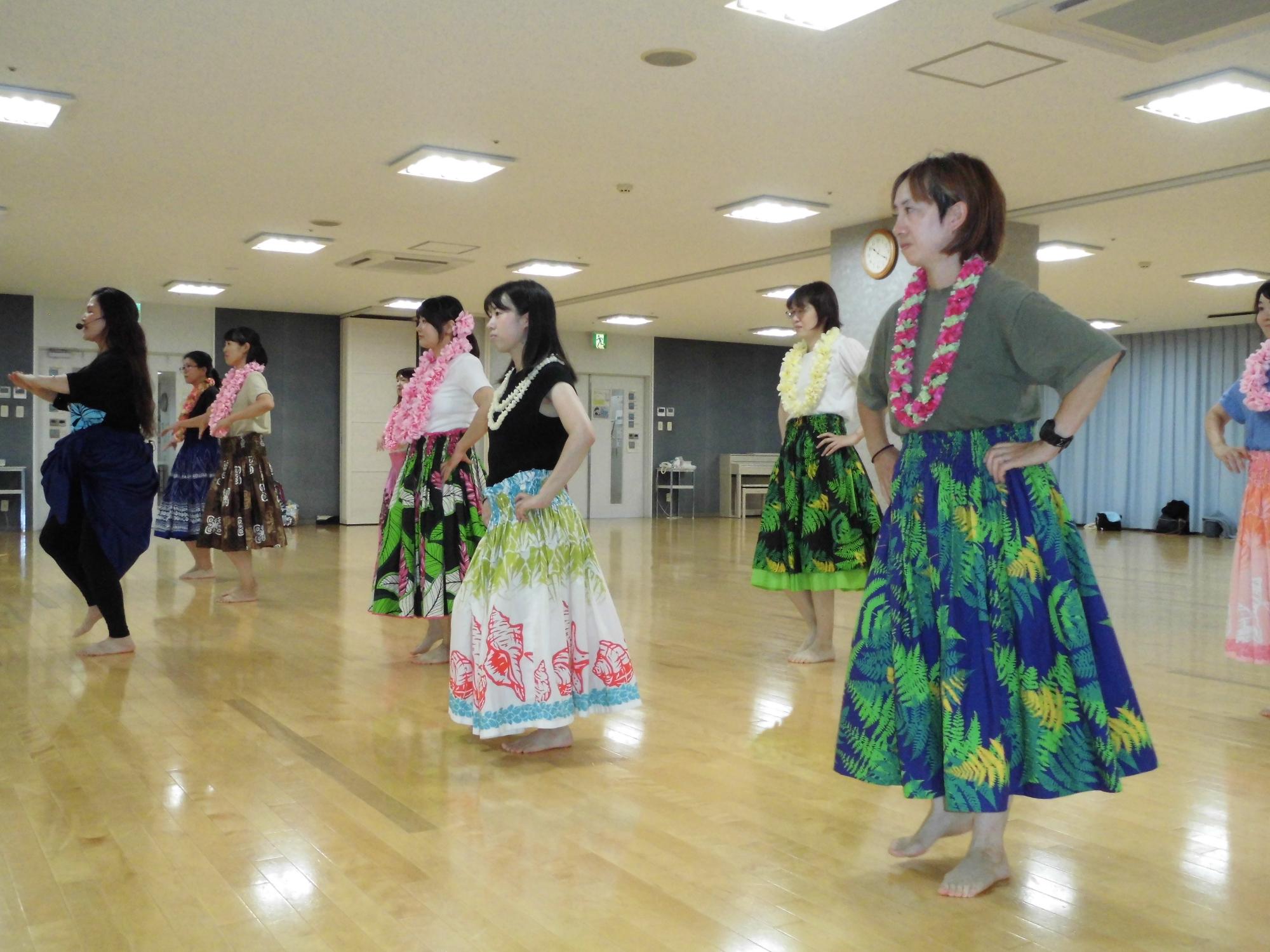 フラダンスの講座