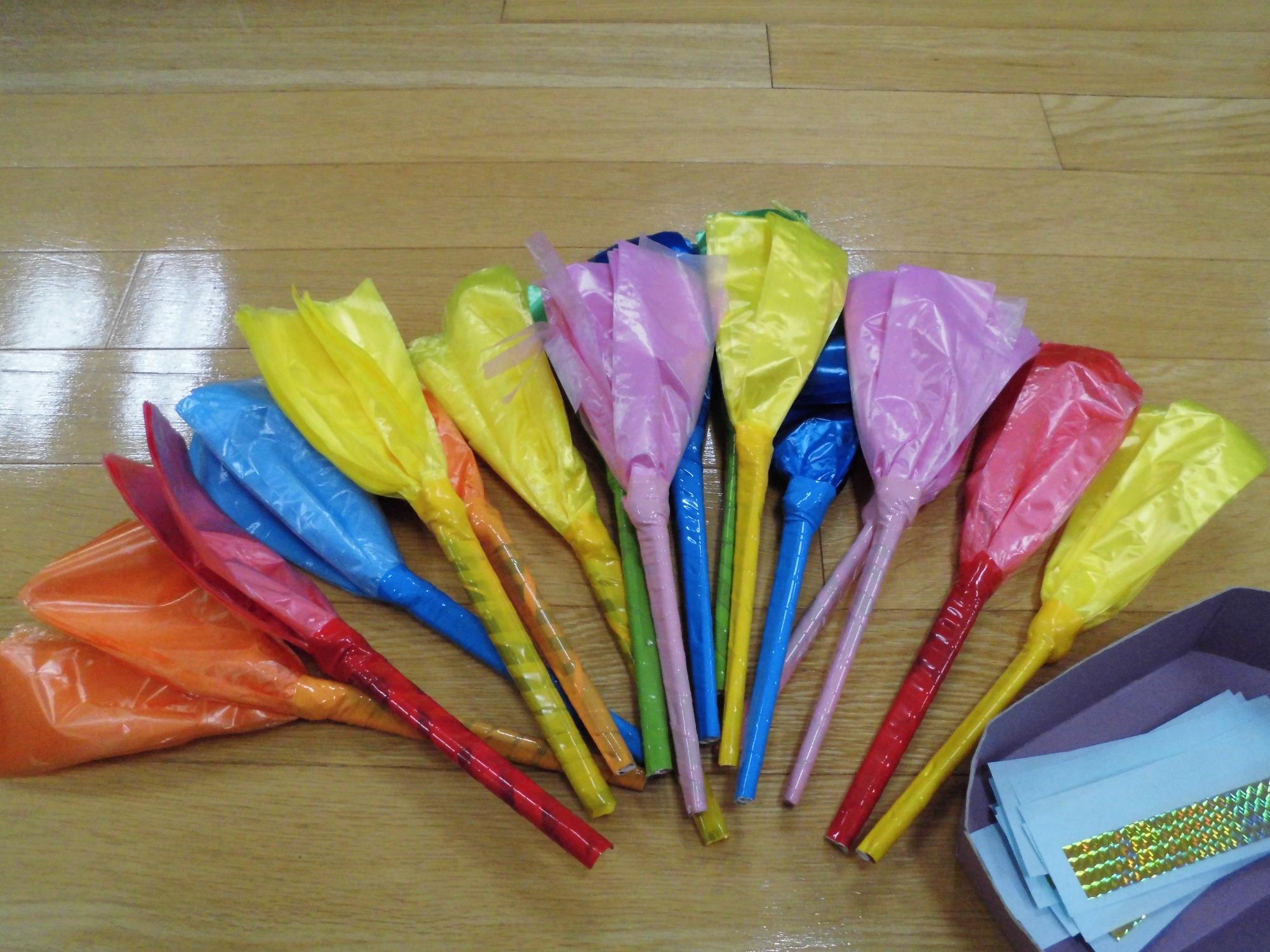 好きな色のフレフレ色を選ぶ