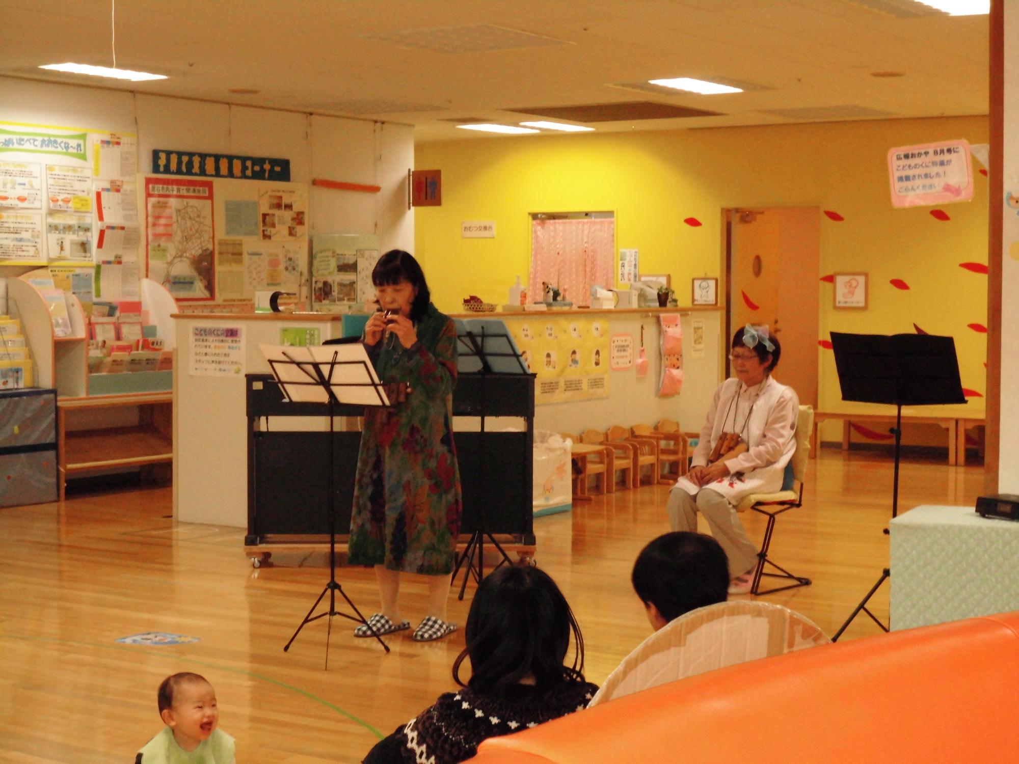 コカリナの先生の演奏