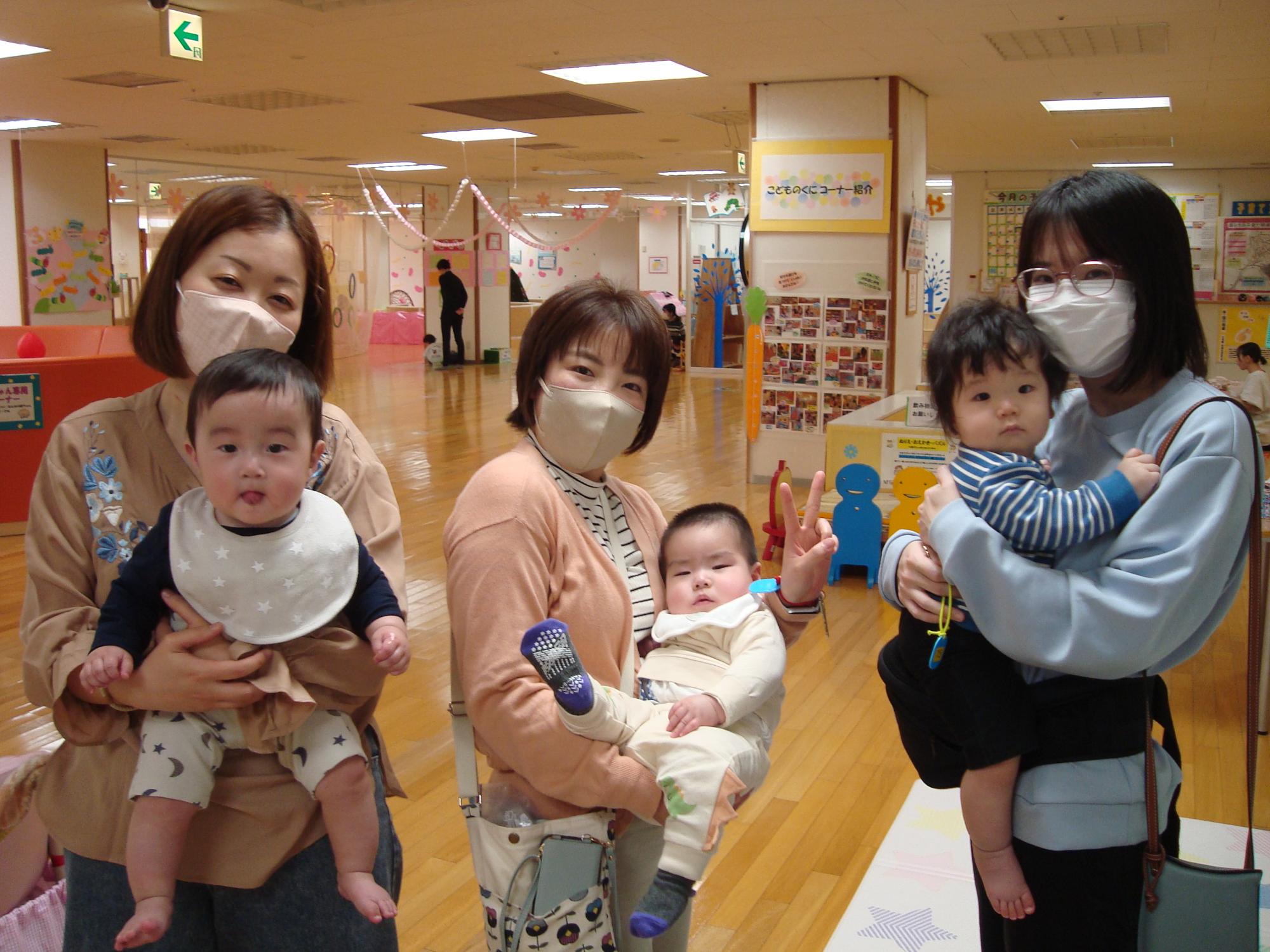 仲良し親子三人組同期