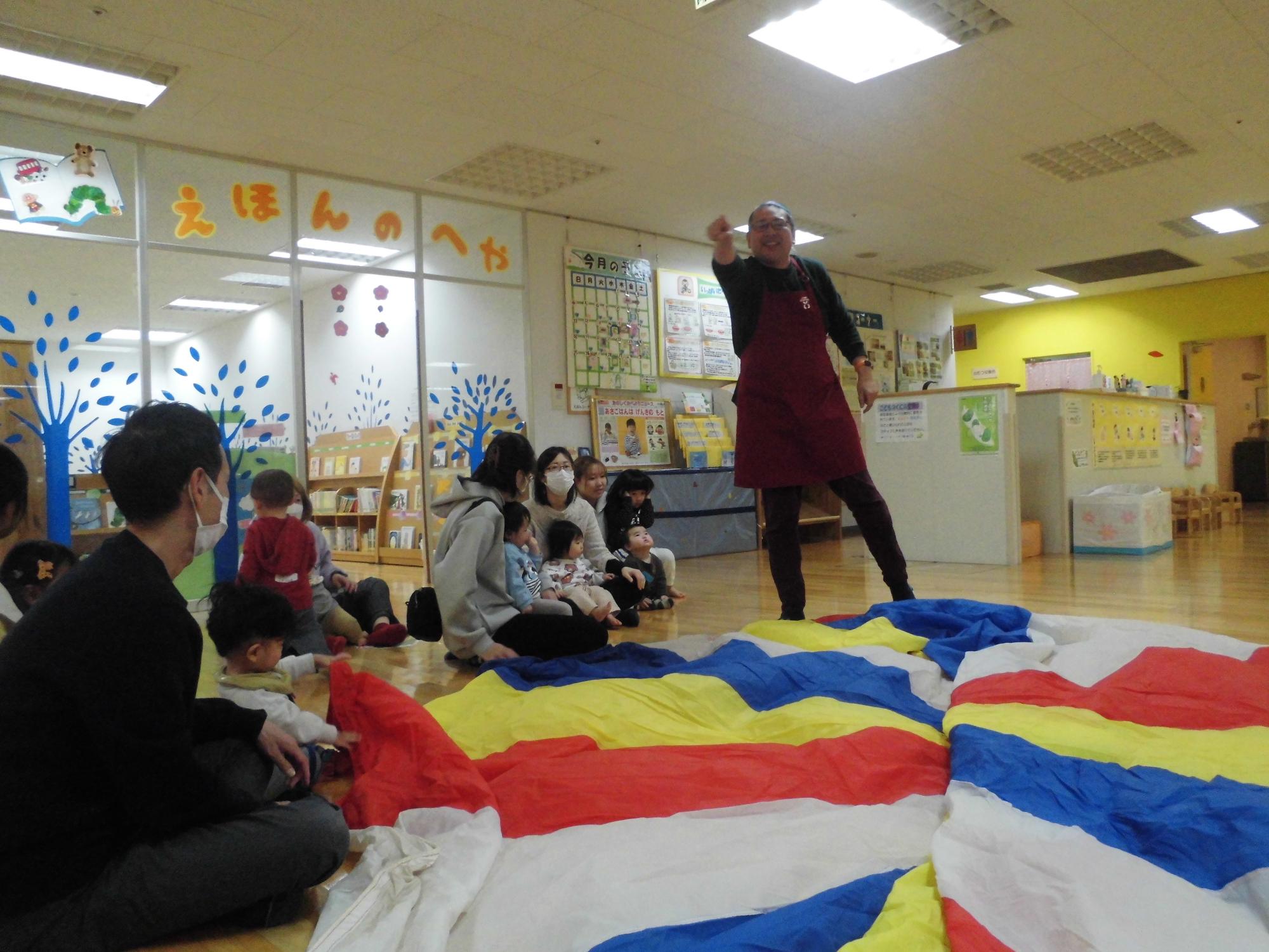 直ちゃんの日バルーンで遊ぼう