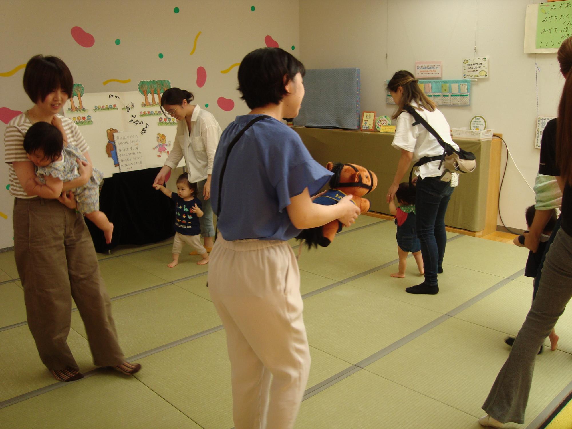 おおきなおはなしたまご、リズム遊び2