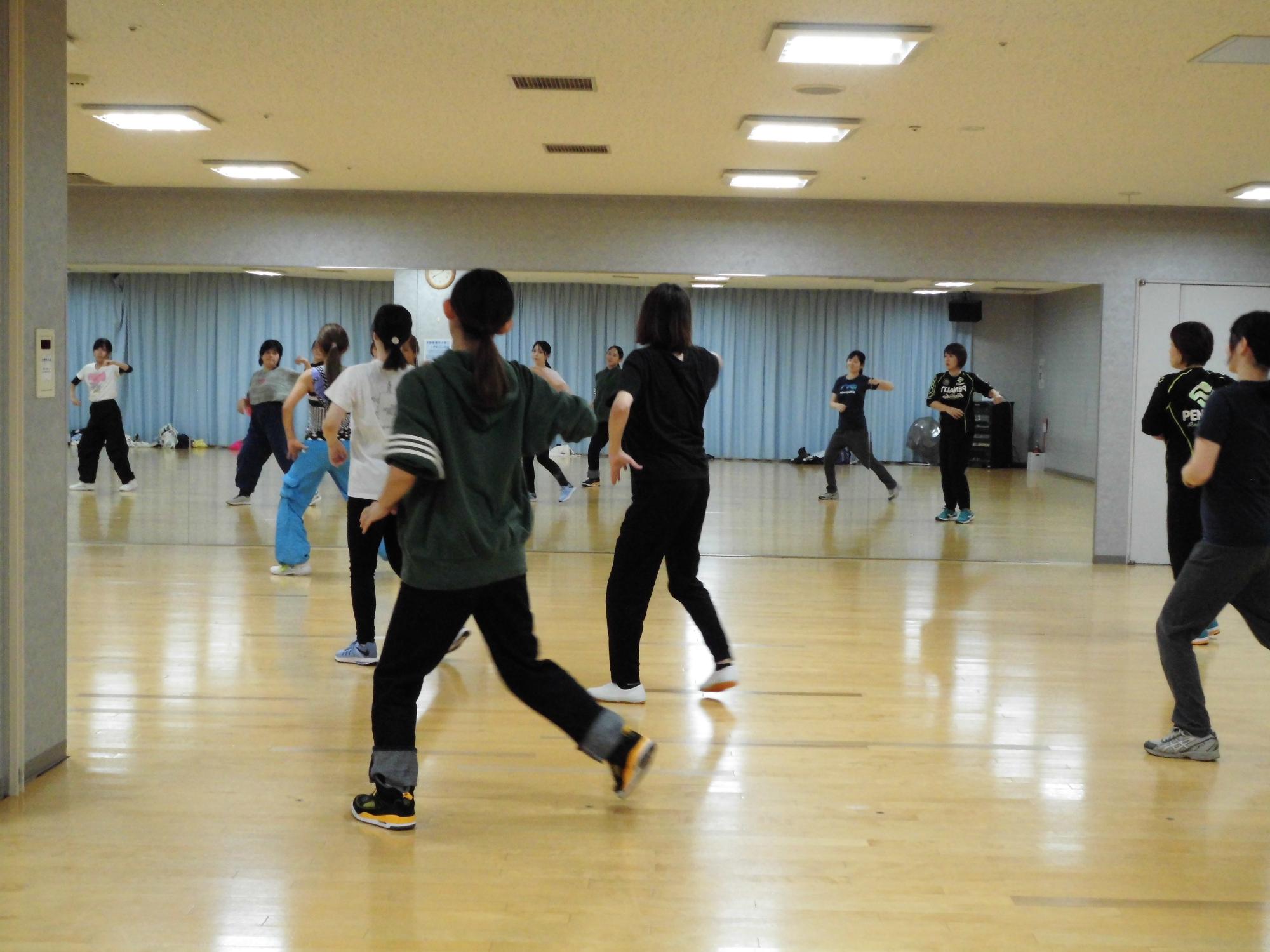 ラテンエアロの講座2