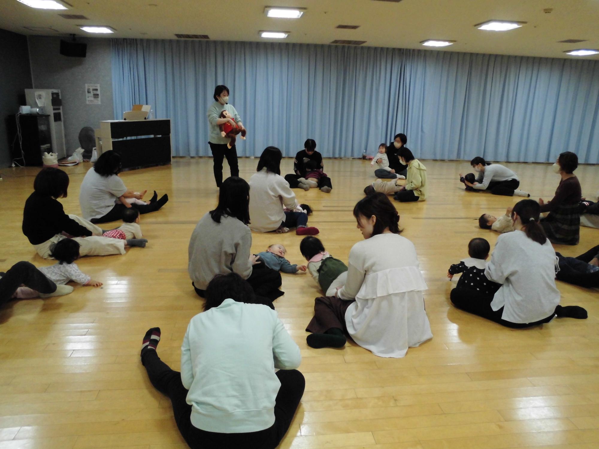 リトミック講座のようす3
