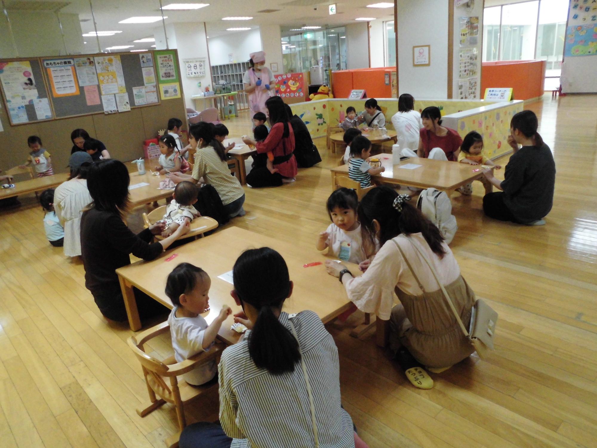 試食タイムの様子