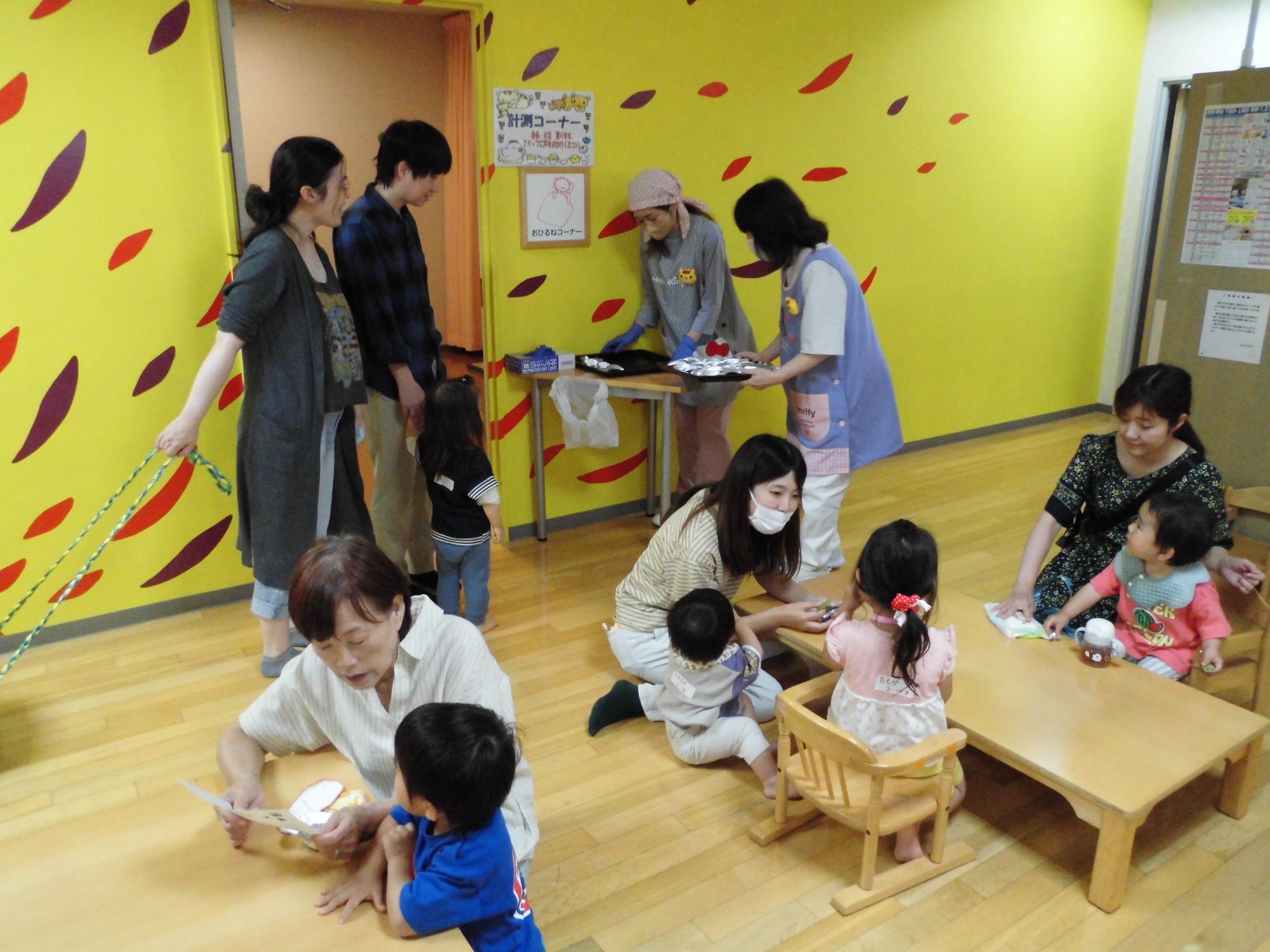 たべるの大好きの試食会