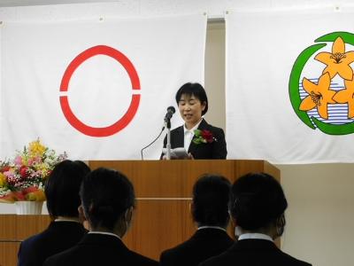 新入生誓いの言葉