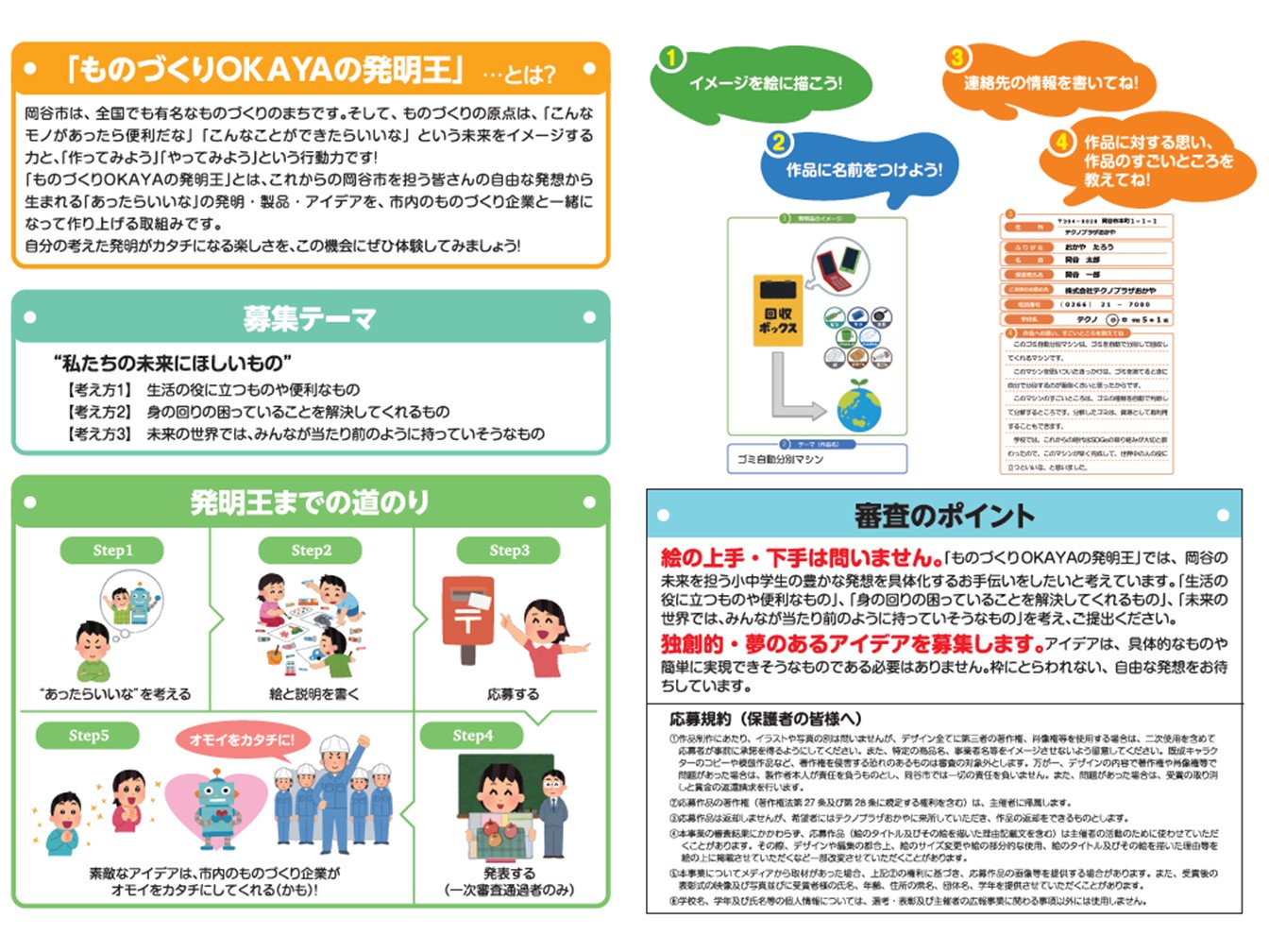 ものづくりOKAYAの発明王（事業概要）