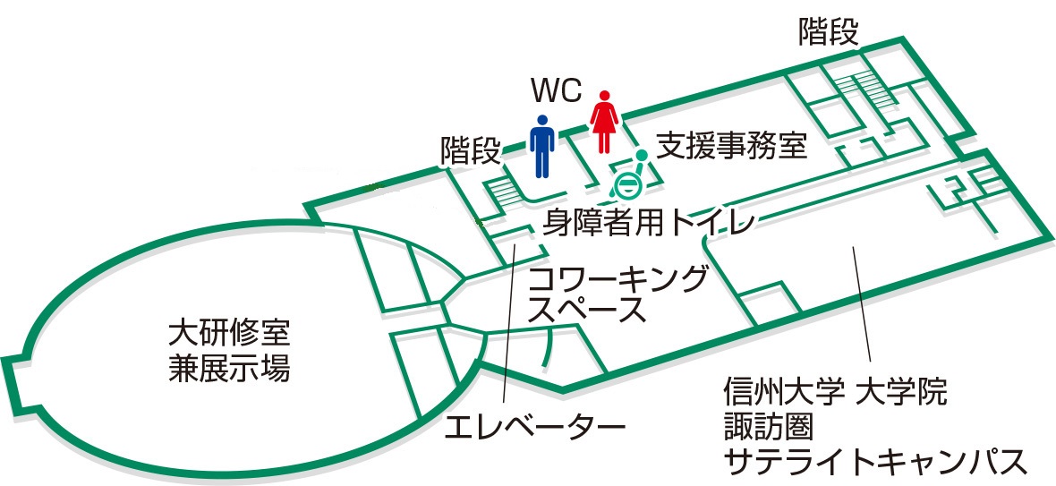 テクノプラザおかや1階