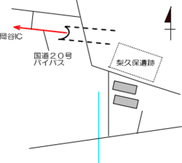 中村C団地の地図