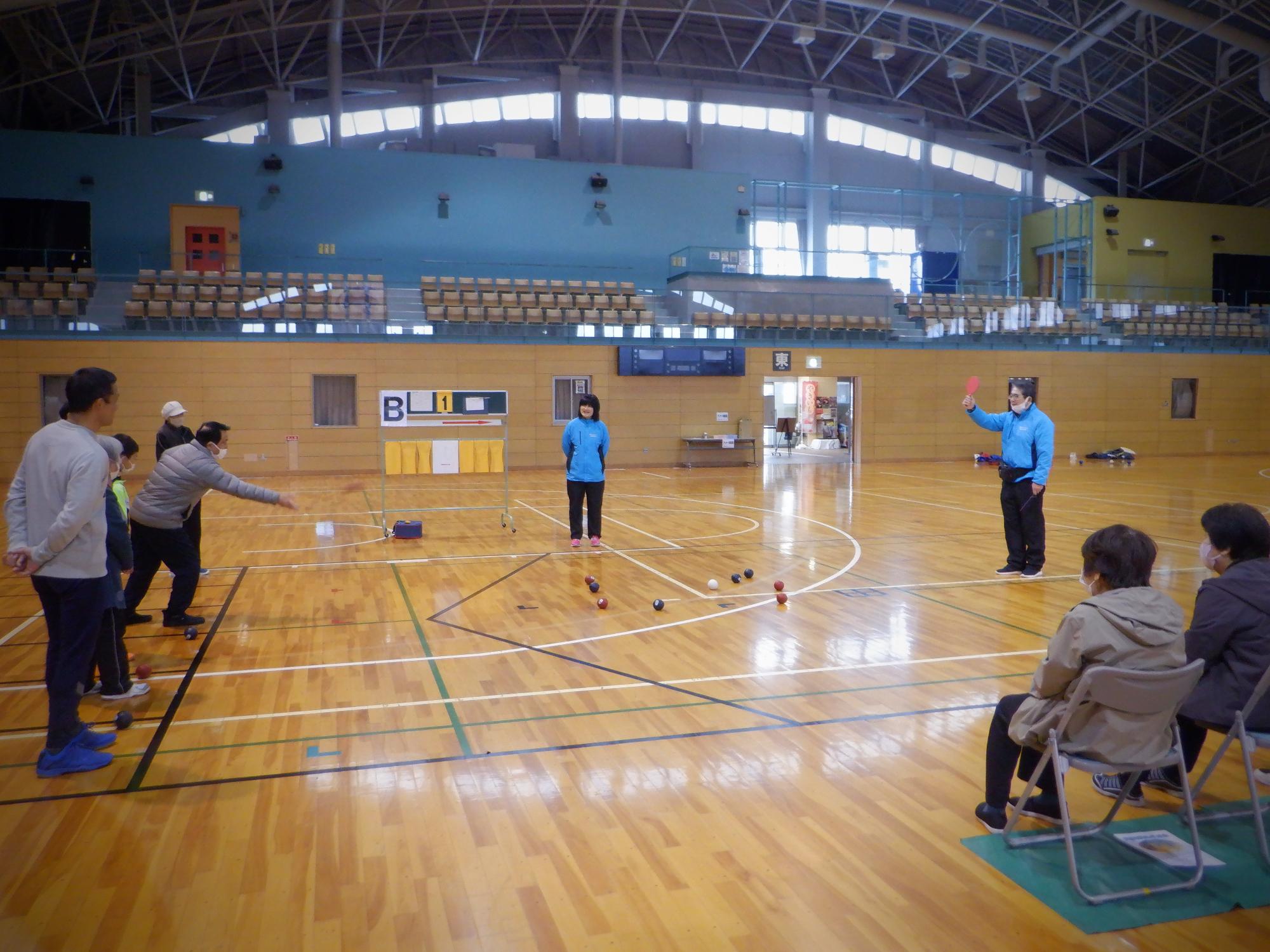 岡谷市民ボッチャ大会