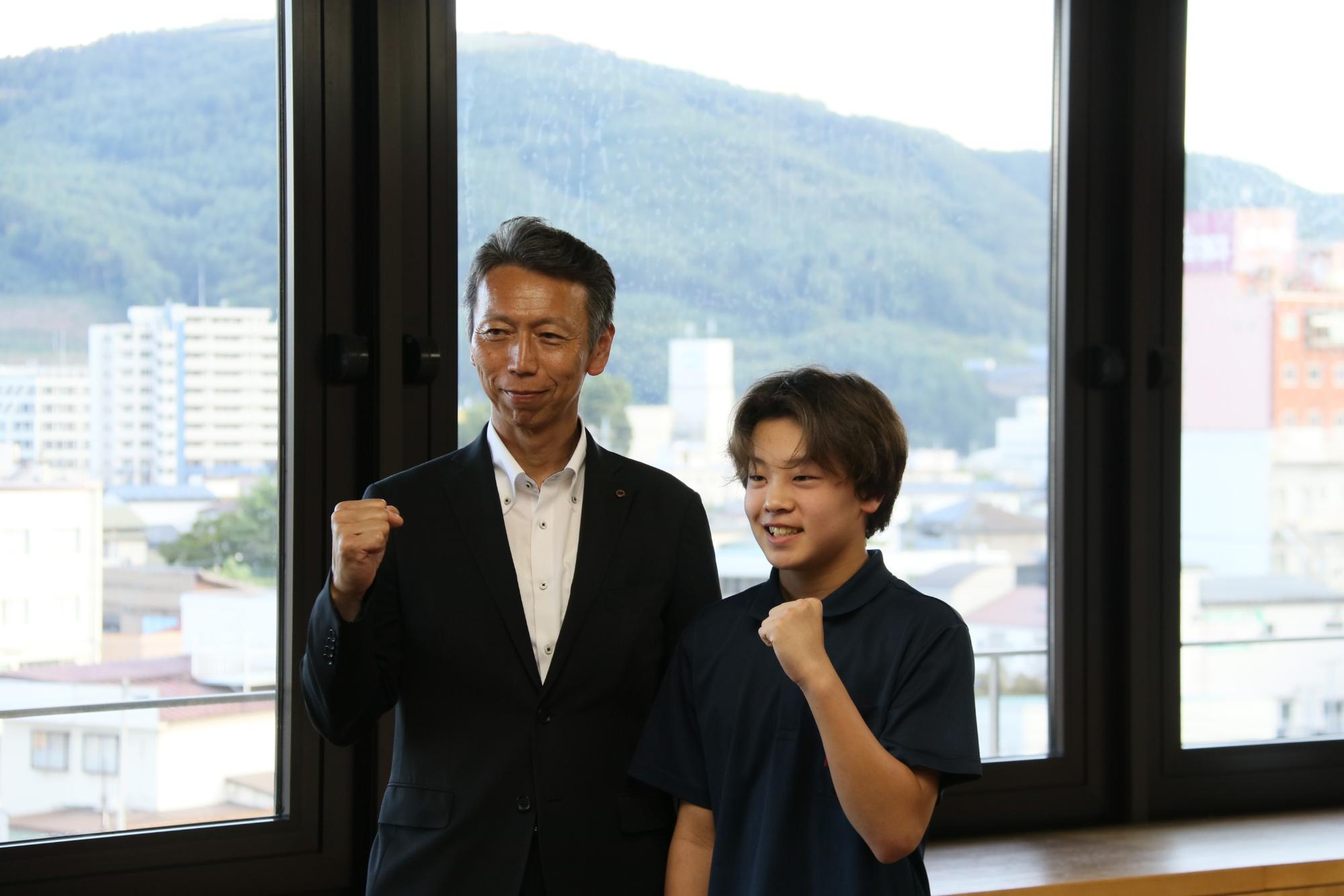 全国JOCオリンピックカップ夏季水泳大会出場