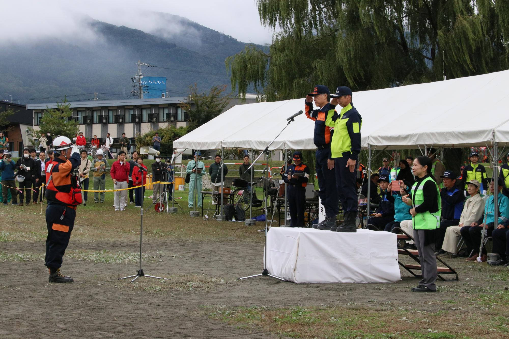 長野県総合防災訓練