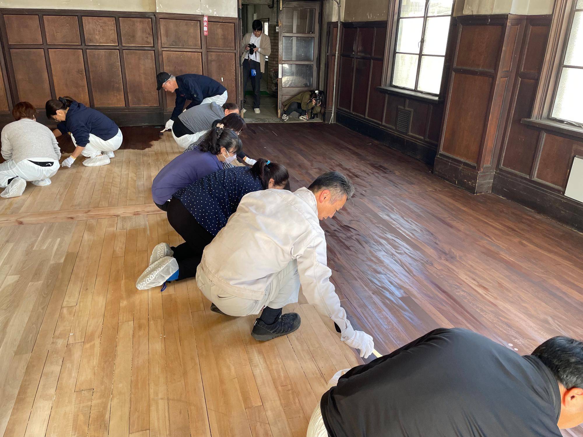 旧岡谷市役所庁舎ワークショップ