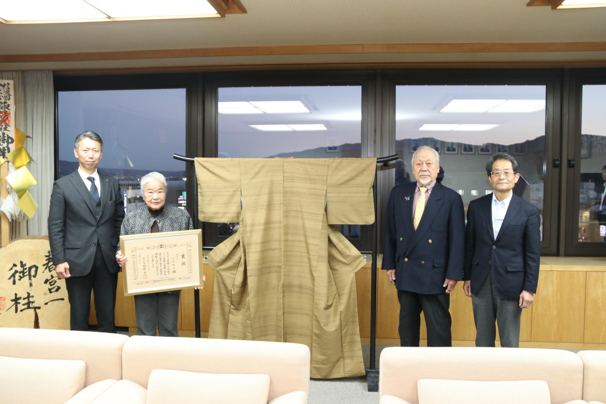 信州の名工受章報告