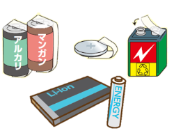 いろいろな電池
