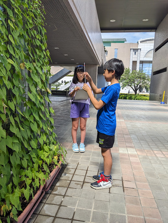 測定の様子