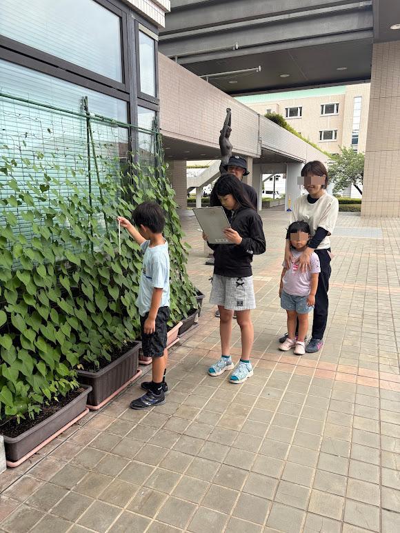 一斉気温測定 エコクラブ